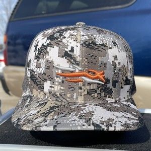 Sitka Digital Camouflage Hat Baseball Cap Adjustable Snapback Camo Mesh Gore